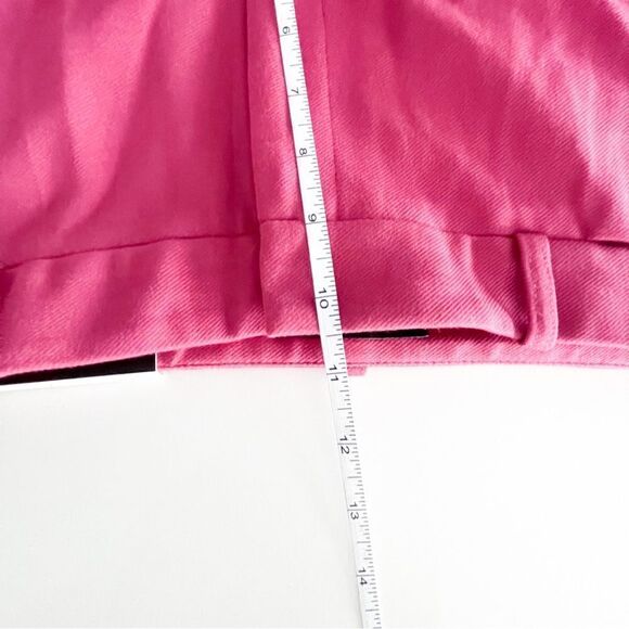 Le Chateau London Slight Flare Dress Pants Hot Pink Rose Women's 6 Stretch NWT - Picture 8 of 11